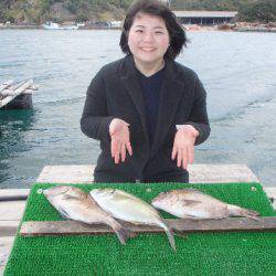 カタタのつり堀 釣果