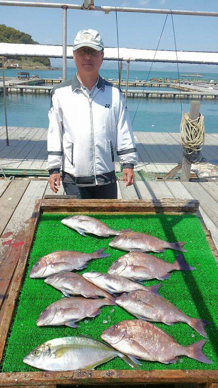 海の釣堀 海恵 釣果