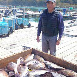 海の釣堀 海恵 釣果