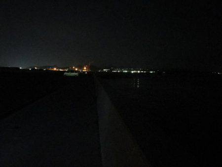 夜紀ノ川河口へ移動