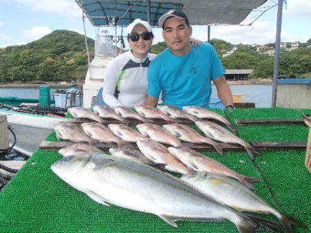 カタタのつり堀 釣果