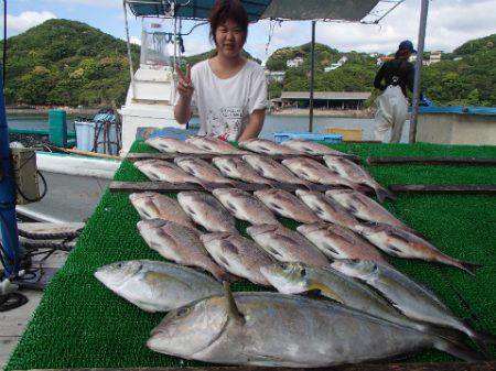 カタタのつり堀 釣果