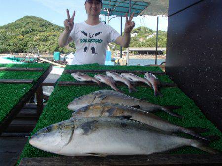 カタタのつり堀 釣果