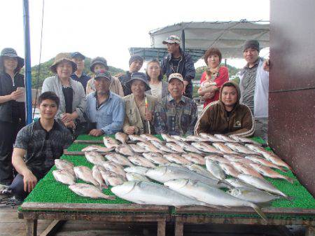 カタタのつり堀 釣果