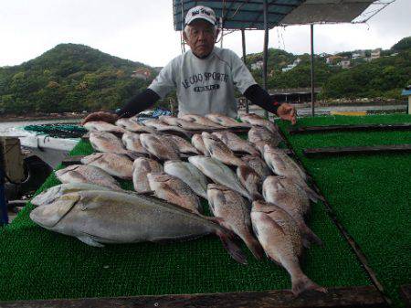 カタタのつり堀 釣果