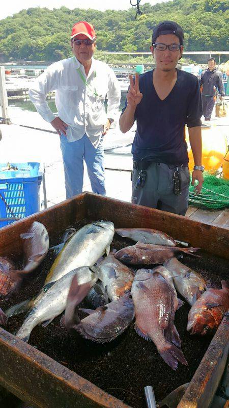 海の釣堀 海恵 釣果