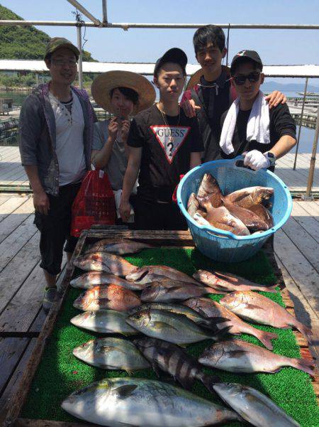 海の釣堀 海恵 釣果