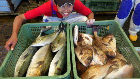 淡路じゃのひれフィッシングパーク 釣果