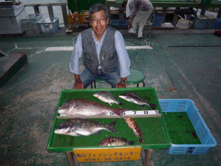 海山フィッシングセンター 釣果