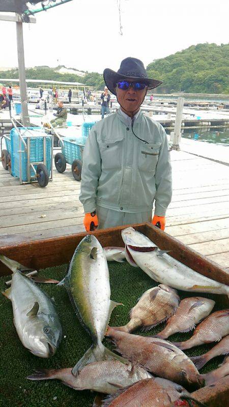 海の釣堀 海恵 釣果