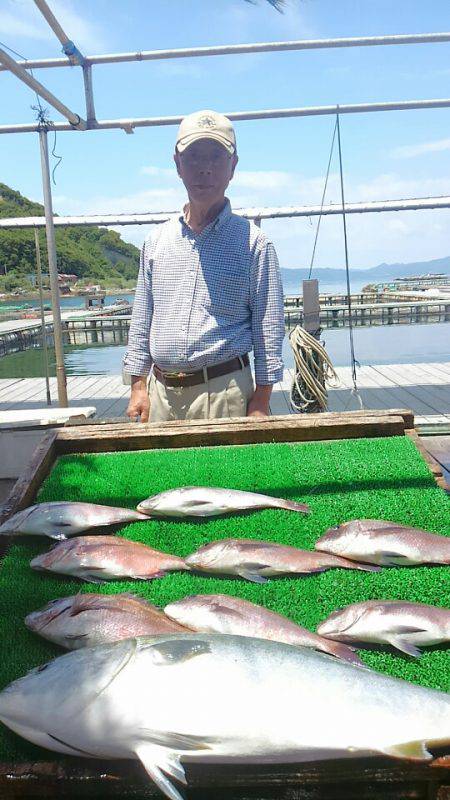 海の釣堀 海恵 釣果