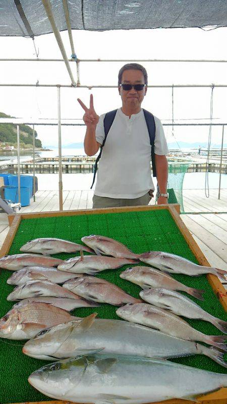 海の釣堀 海恵 釣果