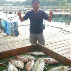 海の釣堀 海恵 釣果