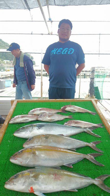 海の釣堀 海恵 釣果