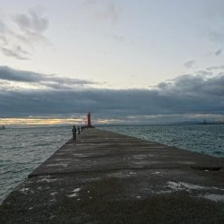 台風のあと