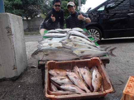 カタタのつり堀 釣果