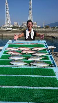 和歌山マリーナシティ釣り堀 釣果