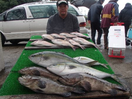 カタタのつり堀 釣果