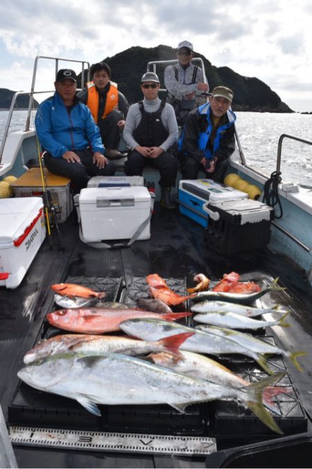 渡船屋たにぐち 釣果