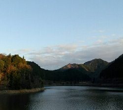 生野銀山湖 ワカサギつり