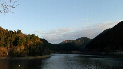 生野銀山湖 ワカサギつり