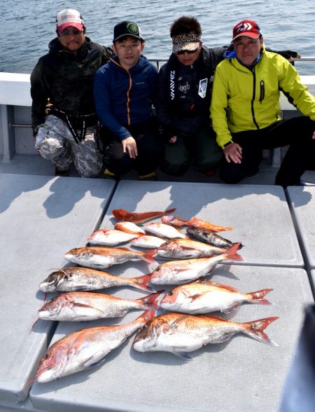 渡船屋たにぐち 釣果