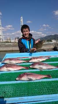 和歌山マリーナシティ釣り堀 釣果