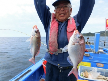 鯛紅丸 釣果