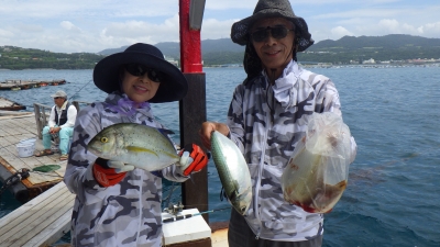 本部釣りイカダ 釣果