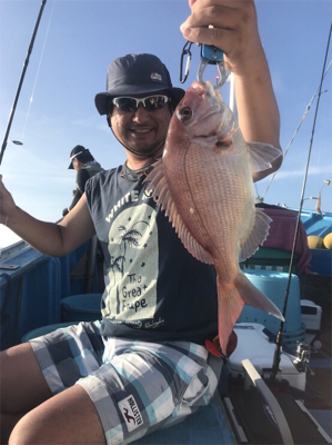 鹿島灘で一つテンヤ