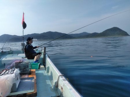 かかり釣りで鯖・・