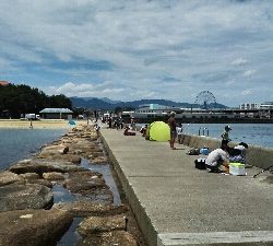2018年7月1日釣行in姪浜漁港周辺