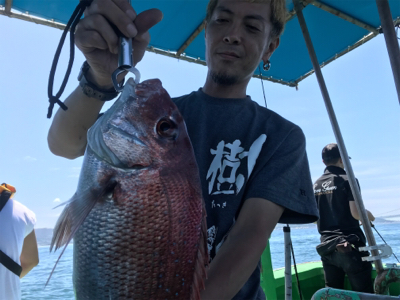 明石海峡 鯛ラバ