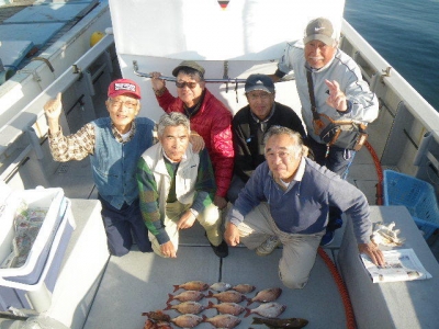 磯部釣船 直栄丸 釣果