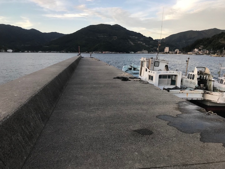 愛媛県内ファミリーフィッシングにお勧めのポイント有網代（あらじろ）港