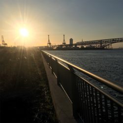 大阪湾奥アジング 夕まづめのひととき