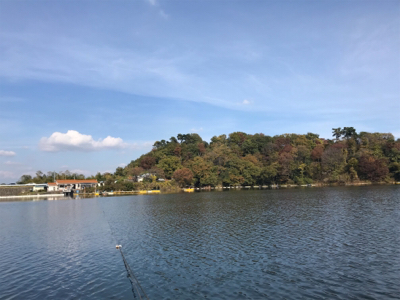 鮎川湖初釣行！