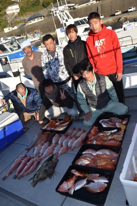 渡船屋たにぐち 釣果