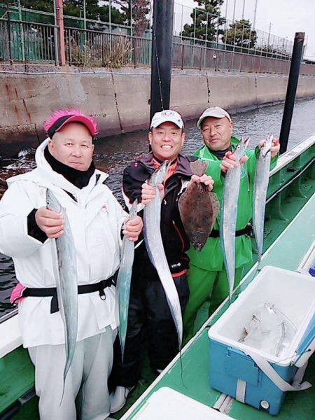 金沢八景鴨下丸 釣果