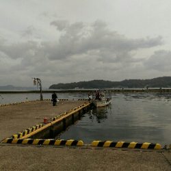 宮津湾内にて船釣り