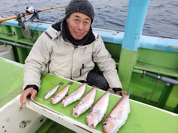 利八丸 釣果