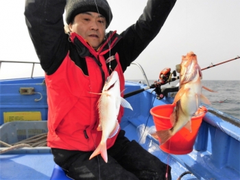 鯛紅丸 釣果