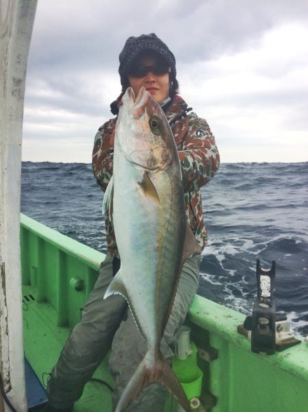 ジギング釣り果・カンパチ