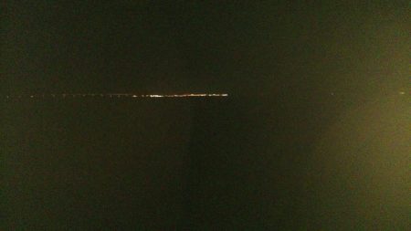 深夜に貝塚人工島でメバリング