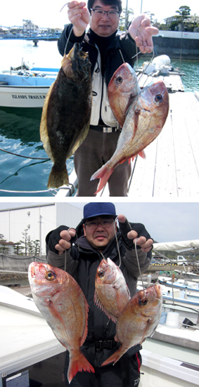 来温丸（らいおんまる） 釣果