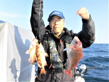 鯛紅丸 釣果