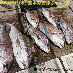 大物釣果速報！●光義丸：平戸市早福港