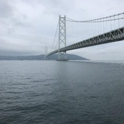 雨の前のアジ釣り