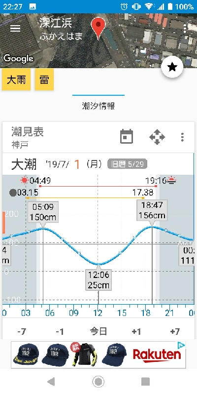 久しぶりに南芦屋浜