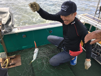 明石でタコ釣り